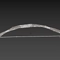 Traditional Wooden Bow Weapon With Handcrafted Design And String Details