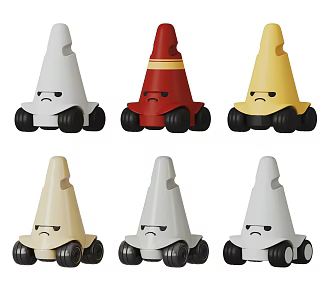 Modern Toys Ice Cream Tube Trolley Barricade Trolley TBC Kids Toys Trendy Play Figure The Boring Concept 3d model