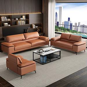 Modern Living Room Sofa Functional Sofa 3d model