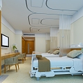 Modern Hospital 3d model