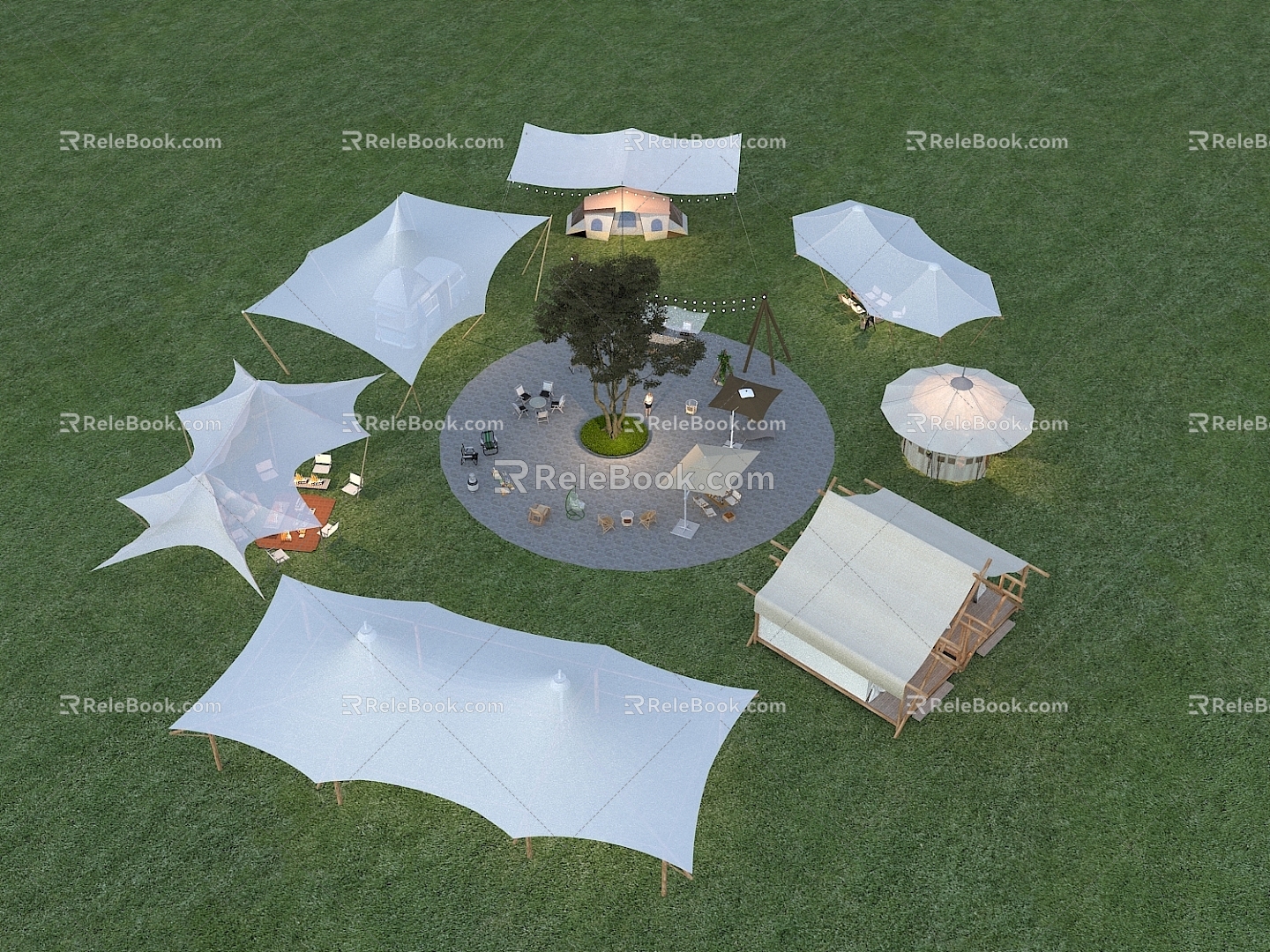 06 Tent 3d model