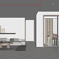 Quiet Recreation Room 3d model