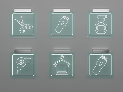 Guide system toilet sign toilet 3d model