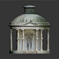 Dome Architecture Dome Pavilion Pavilion European Castle 3d model