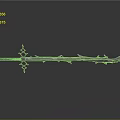 Ornate Metal Sword Featuring Decorative Hilt And Sharp Bladed Edge Design