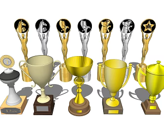 Modern Trophy 3d model
