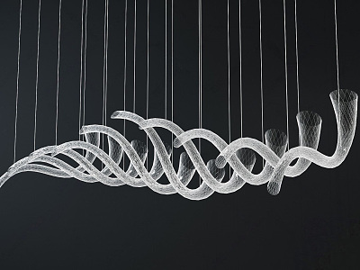 Modern shaped chandelier model