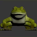Frog Poison Frog Game Frog Reptile Cold Blooded Animal Reptile 3d model