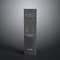 KOIDE Gray Remote Control With Multiple Buttons Power Keys And User Friendly Design 3d model