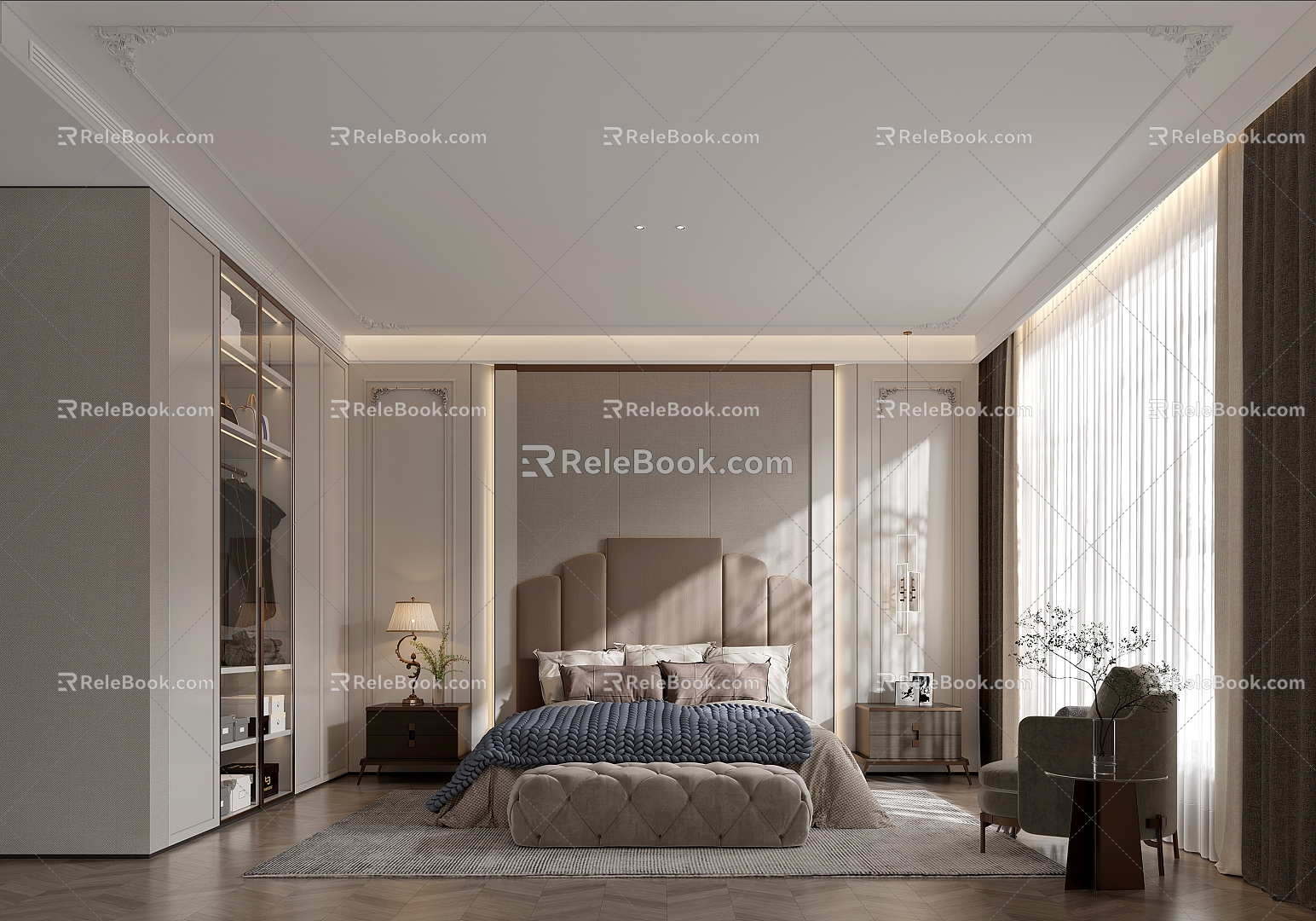 Modern Bedroom model