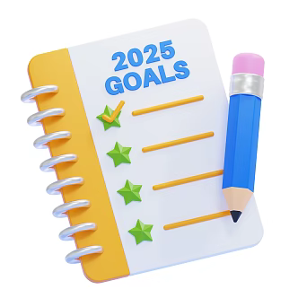 Modern Notebook Record Book Cartoon Notebook 3d model