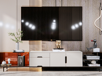 Modern TV Cabinet 3d model