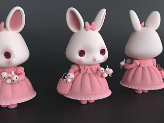 Little Rabbit IP 3d model