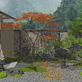 Landscape sketch 3d model
