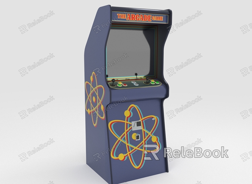 Arcade machine retro game machine model