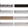 Modern Cushion Bay Window Cushion 3d model