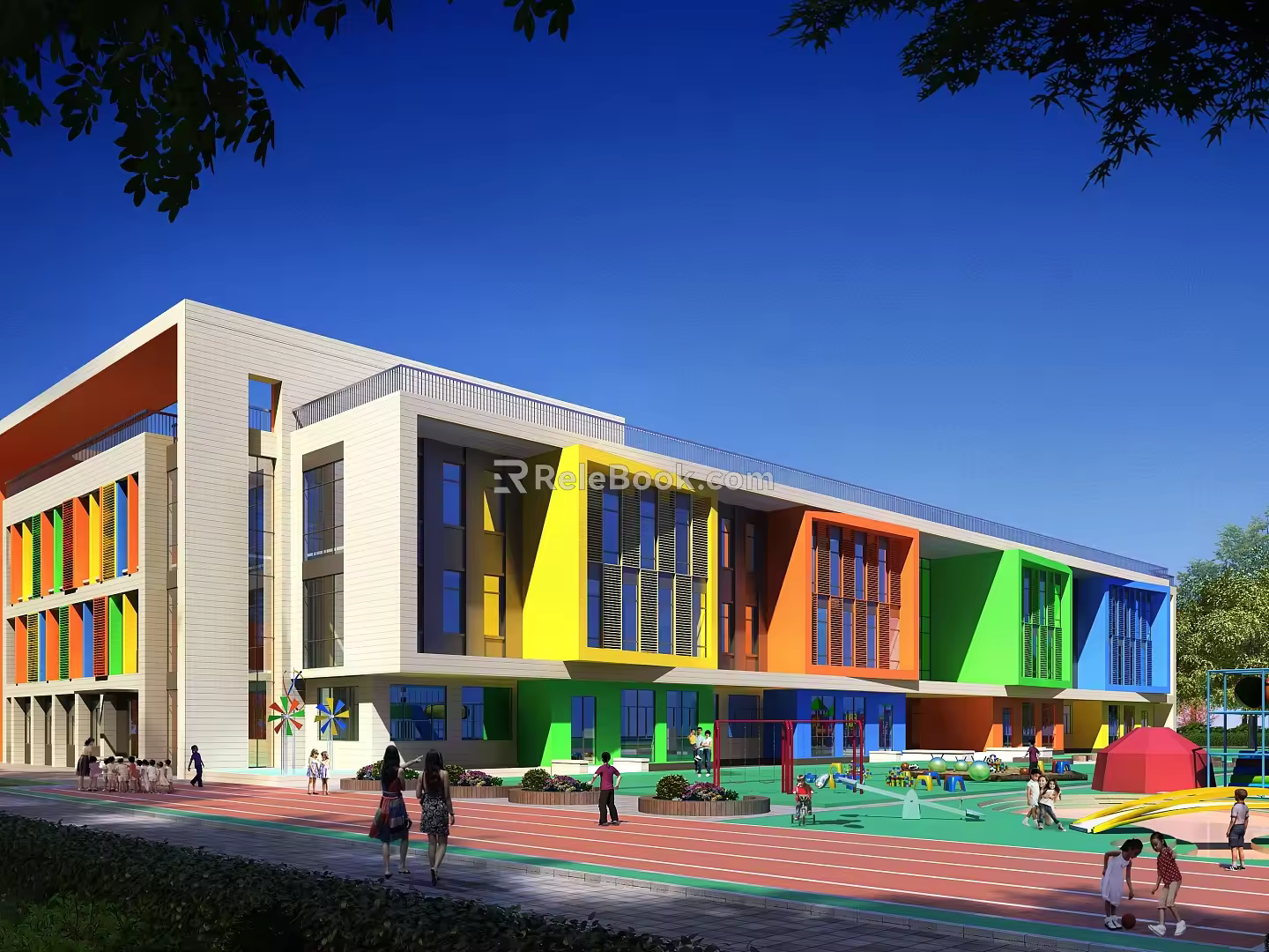 The Kindergarten Model 3d model