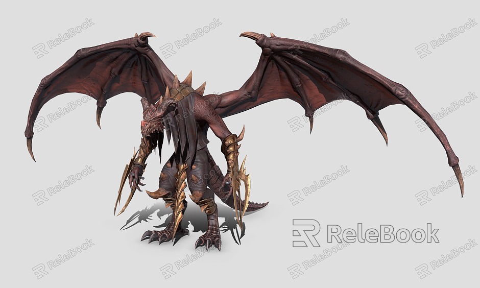 Dragon Demon Dragon Warrior model