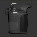 DSLR Camera Card Machine Digital Camera Digital Camera Photographic Equipment 3d model