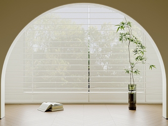 Modern venetian blinds 3d model