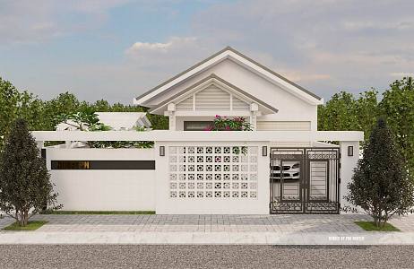 Jianou single-family villa 3d model