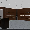 BALLY Store In Shopping Mall With Glass Front And Product Displays