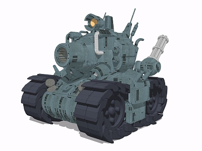 alloy warhead tank model