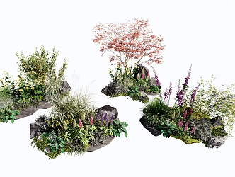 Modern Plant Outdoor Plant Heap 3d model