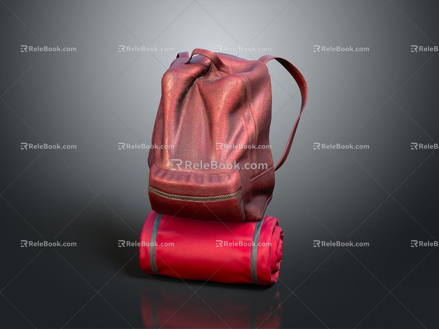 Camping backpack travel bag travel backpack backpack camping bag mountaineering bag hiking backpack travel bag 3d model