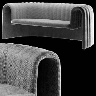 Sofa Double Sofa 3d model