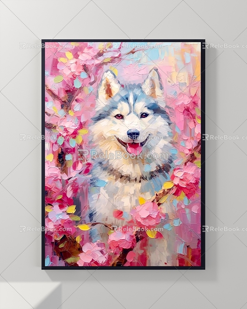 Decorative Painting Animal Painting Landscape Painting Abstract Painting Figure Painting 3d model