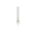 Elegant Modern Crystal Chandelier With Glass Drops And Metal Frame Design