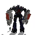 Electric Toy Robot Large Size Action Figure With Transformable Design And Detailed Features