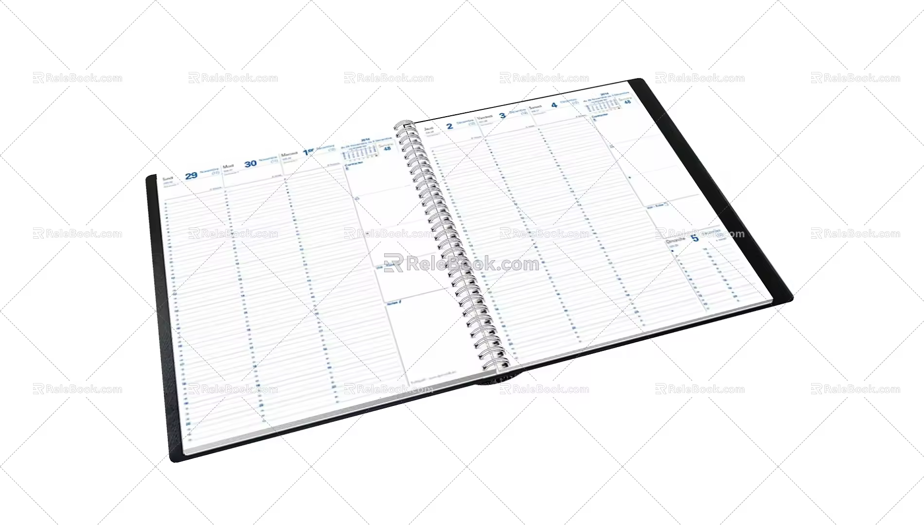 Notebook 3d model