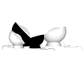 Modern table lamp 3d model
