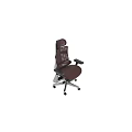 Ergonomic Office Chair with Mesh Back Adjustable Armrests Comfortable Seat Metal Base Swivel Design