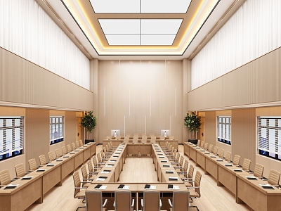 Conference Room 3d model