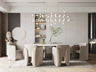 Modern Restaurant 3d model