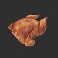 Juicy Golden Brown Roast Chicken With Crispy Skin And Tender Meat