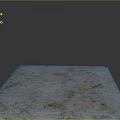 Light Colored Stone Countertop With Mottled Texture On Gray Background Surface