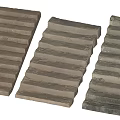 Stone Wood Decorative Panels With Layered Textured Surfaces For Interior Design