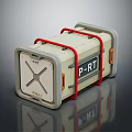 Modern Sci-Fi Equipment Space Container Sci-Fi Container 3d model