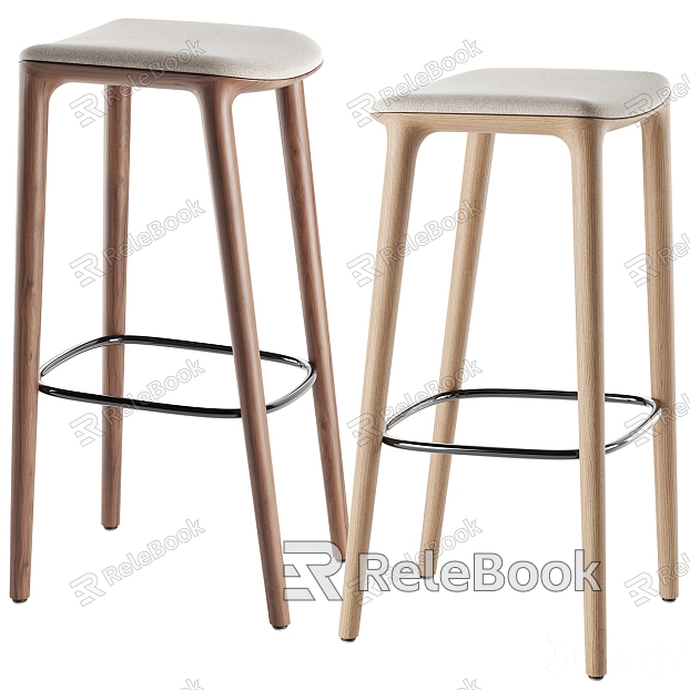 Modern Bar Stool Bar Chair model