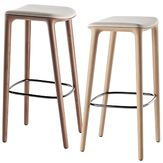 Modern Bar Stool Bar Chair 3d model