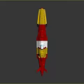 Modern Spaceship Spacecraft 3d model