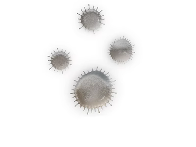 Silver Spiked Circular Metallic Wall Decor Pieces For Modern Home Interior 3d model