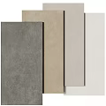 Building Components In Dark Gray Beige Light Gray With Cement Like Surface Texture 3d model
