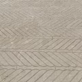 Elegant Beige Marble Floor Tiles With Herringbone Pattern Interior Design