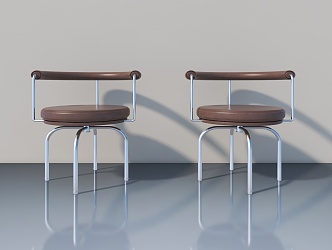 Sofa seat dining table 3d model