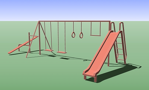 Children's Playground 3d model